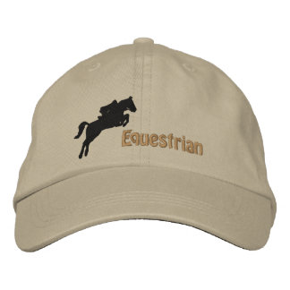 Boné Horseback Riding Embroidered Cap