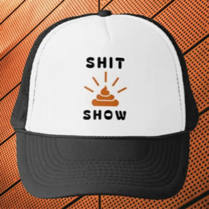 Boné Hot Mess Express Trucker Hat - Cartoon Engraçado