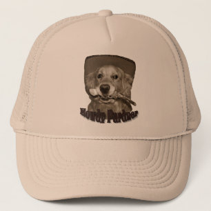 Boné Howdy Pardner Ouro Retriever Cowboy