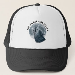 Boné Howling Wolf and Moon Hat