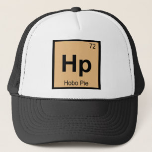 Boné Hp - Símbolo da Tabela Periódica Química da Torta