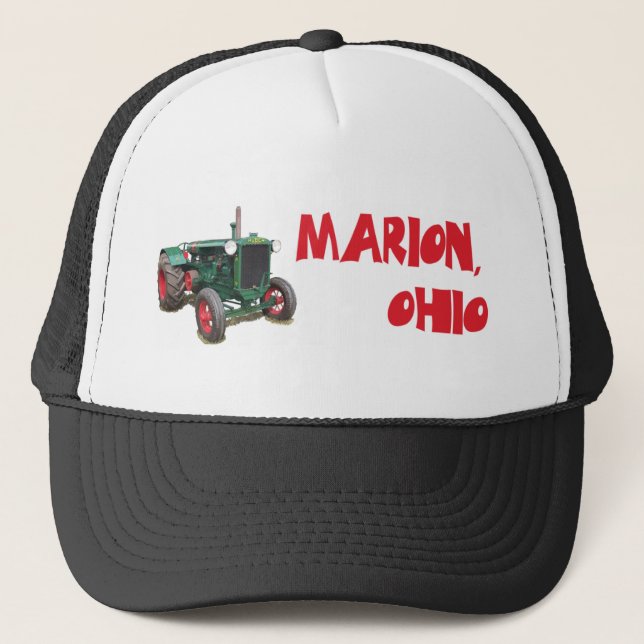 Boné Huber Trator - Marion, Ohio (Frente)