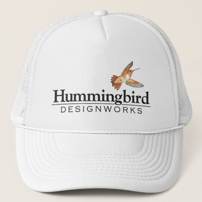 Boné Hummingbird Desigworks Trucker Hat (Frente)