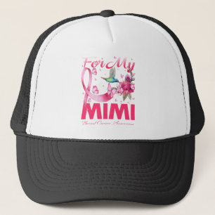 Boné Hummingbird Para Minha Consciência Do Cancer Mimi