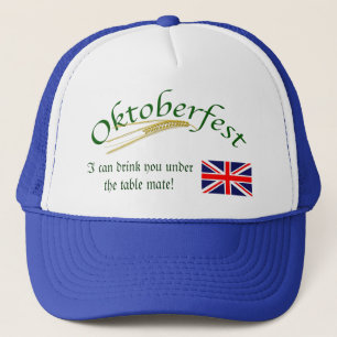 Boné Humor britânico/Oktoberfest