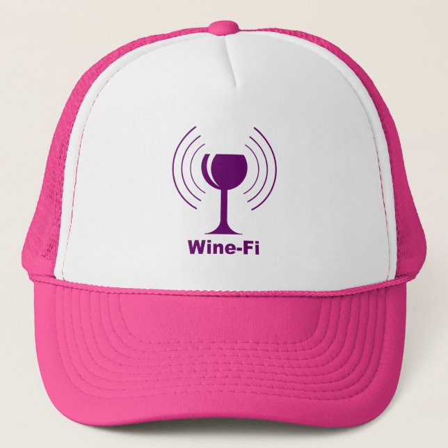 Boné Humor de Vinho-Fi (Frente)