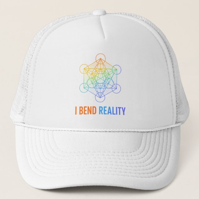 Boné I Bend Reality – Sacred Geometry Energy Design (Frente)