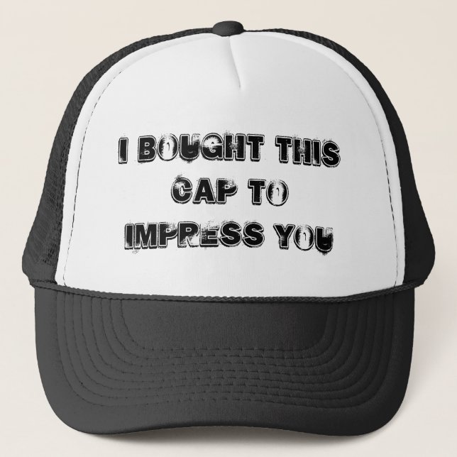 Boné I bought this cap (Frente)