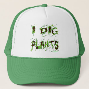 Boné I Dig Plantas Gardener Slogan