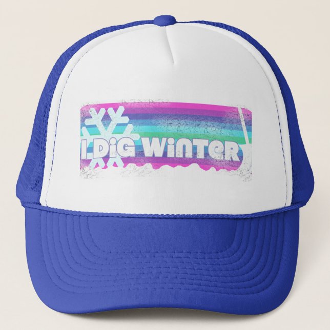 Boné I Dig Winter Say (Frente)