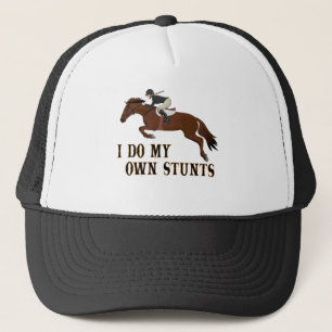 Boné I Do Own Stunts Horse Riding Girl