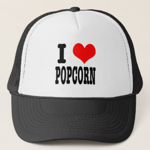 BONÉ I HEART (AMOR) POPCORN