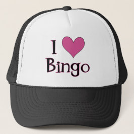 Boné I Heart Bingo