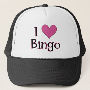 Boné I Heart Bingo