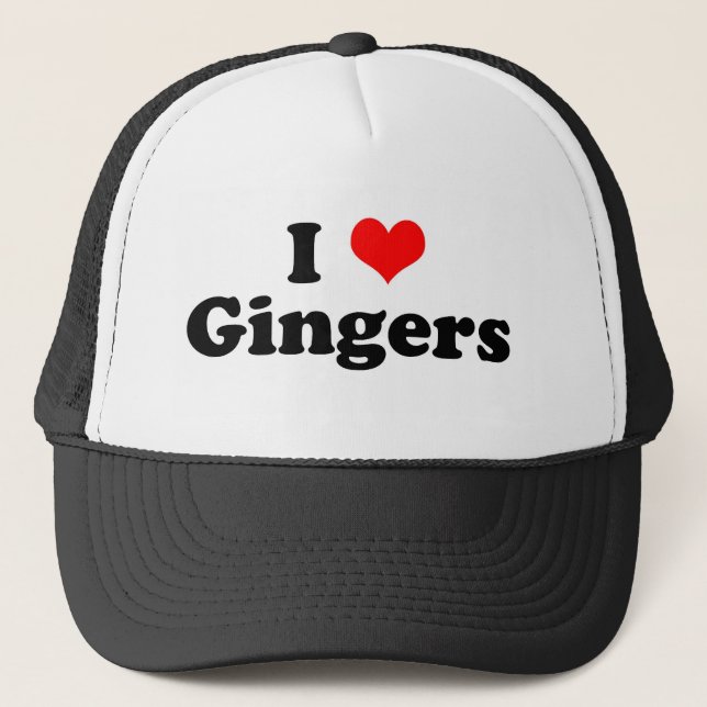 Boné I Heart Gingers (Frente)