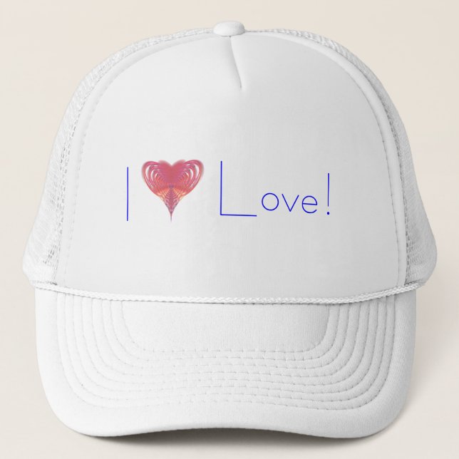 Boné I Heart Love Hat (Frente)