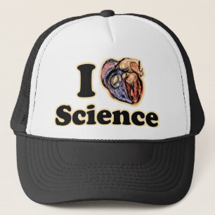 Boné I Heart Love Science Anatomicamente Correcically G