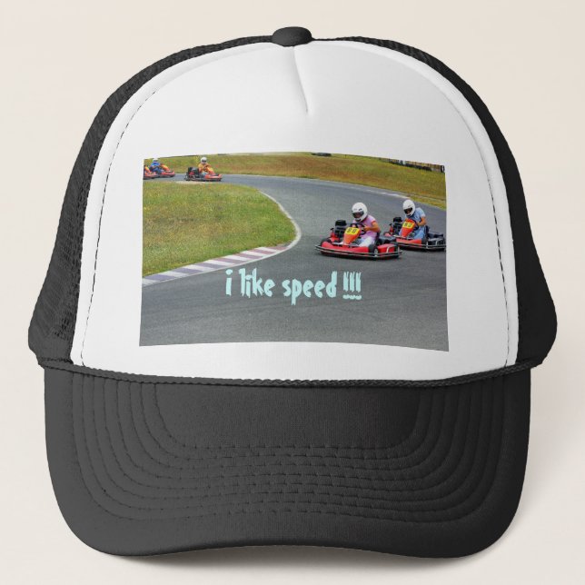 Boné I like speed !!! (Frente)