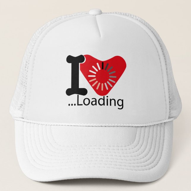 BONÉ I LOADING HEART BY MASANSER PIXELAT (Frente)