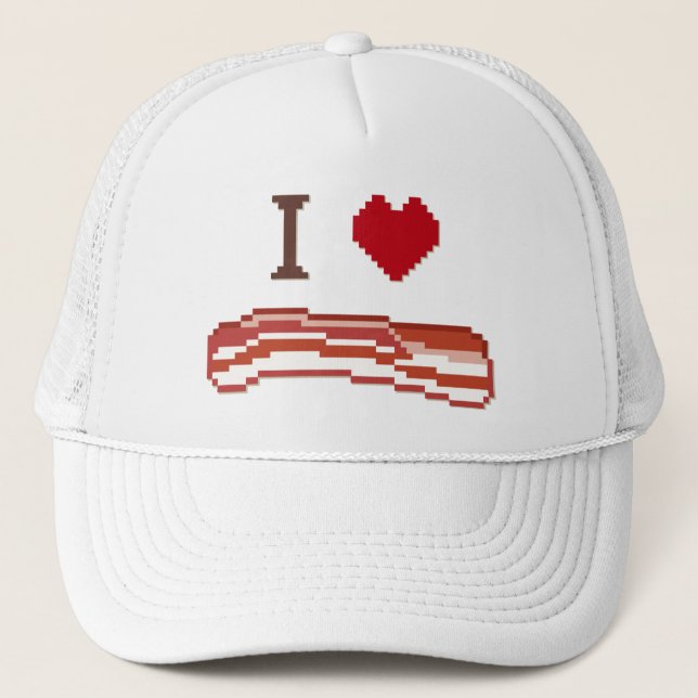 Boné I Love Bacon (Frente)