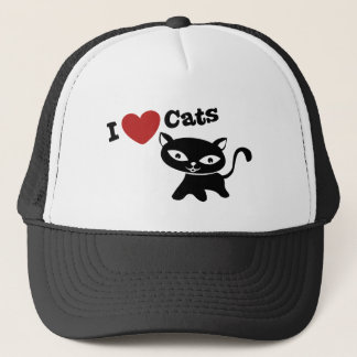 Boné I Love Cat