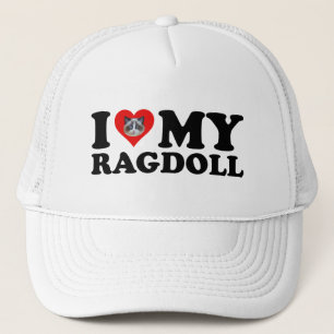 Boné I Love (Heart) My Ragdoll