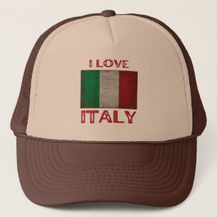 BONÉ I LOVE ITALY TRUCKER HAT