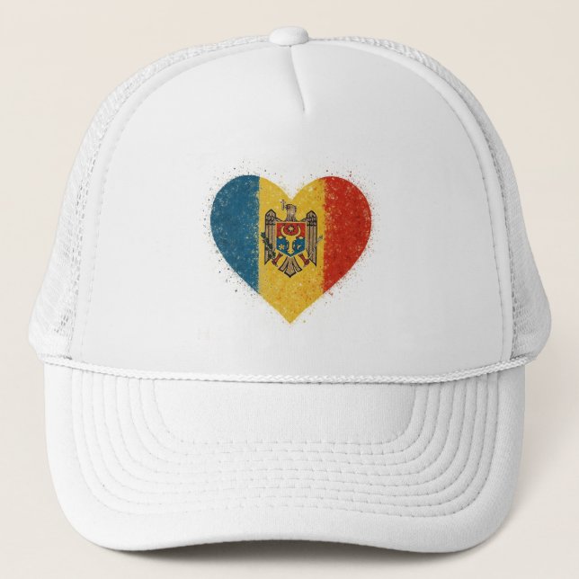 Boné I love Moldova – Iubesc Moldova  (Frente)