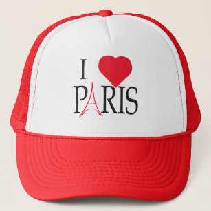 Boné “I Love Paris "