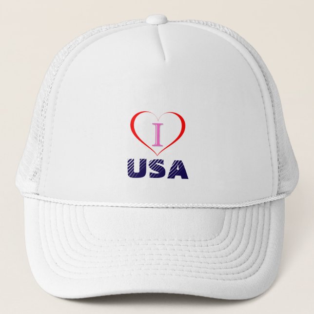 Boné I Love USA (Frente)