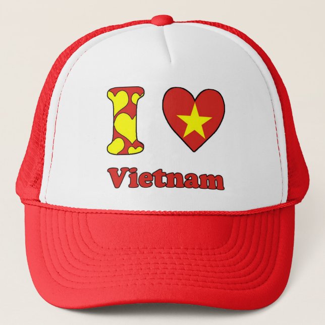 Boné I love Vietnam (Frente)