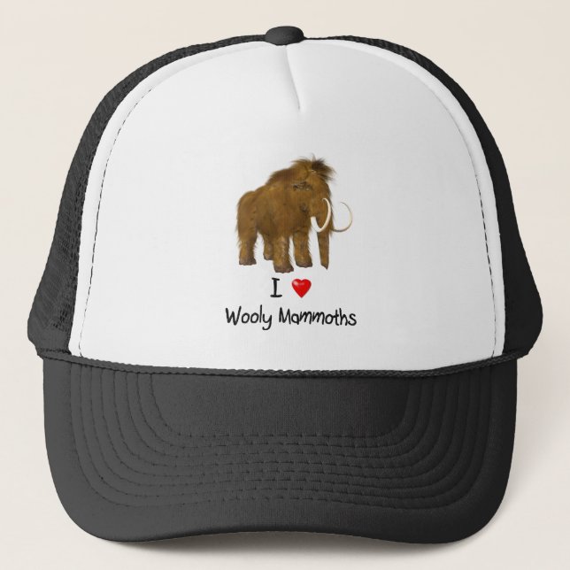 Boné "I Love Wooly Mammoths" Wooly Mammoth (Frente)