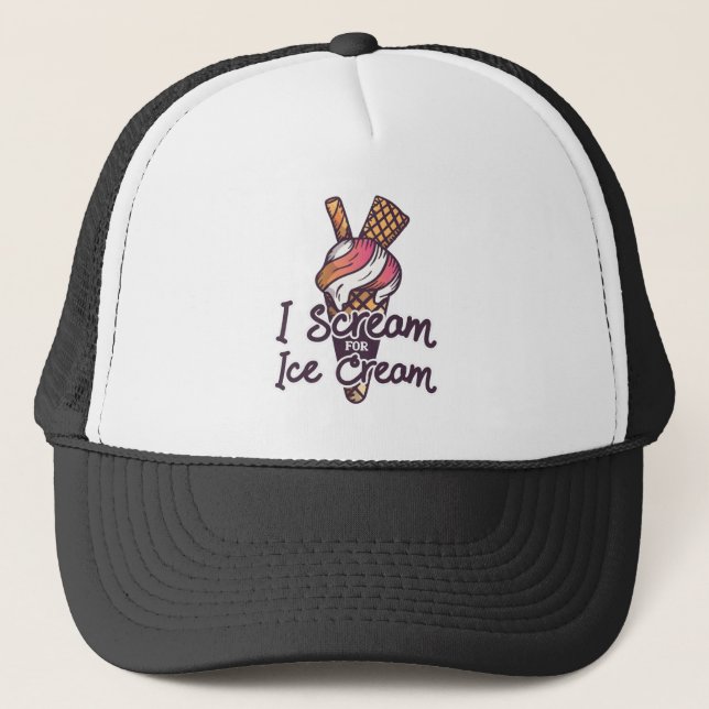 Boné Ice Cream Cone (Frente)