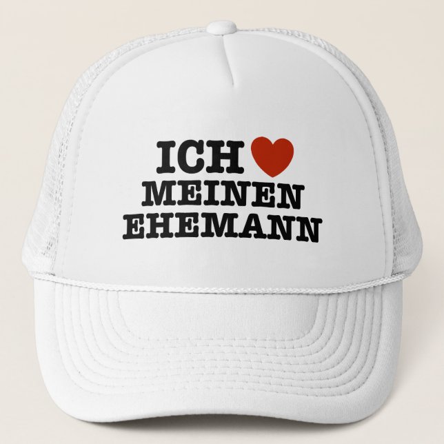 Boné Ich Liebe Meinen Ehemann (Frente)