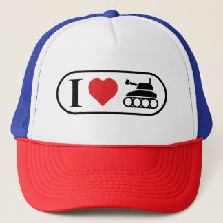 Boné Ich liebe Panzer - I Love Tanks - Trucker Cap