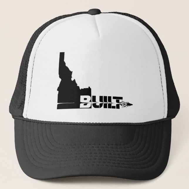 Boné Idaho Built Bullet Trucker Hat (Frente)