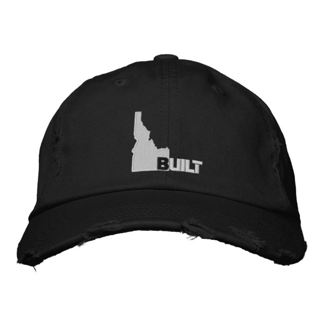 Boné Idaho Construiu Clássico Núcleo Bordado Baseball C (Frente)