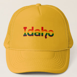 Boné Idaho Rainbow text Hat