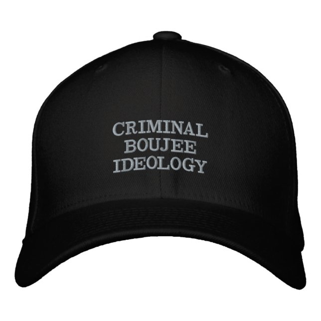 BONÉ IDEOLOGIA CRIMINAL DE BOUJEE (TM) (Frente)