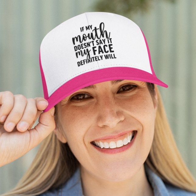 Boné If my Mouth Doesn't say it funny sarcastic (Criador carregado)