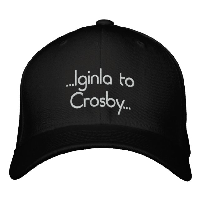 Boné Iginla para Crosby (Frente)
