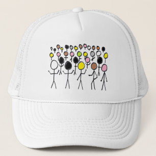 Boné Igualdade Stickmen