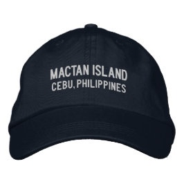 Boné Ilha Mactan Cebu Filipinas Baseball Hat