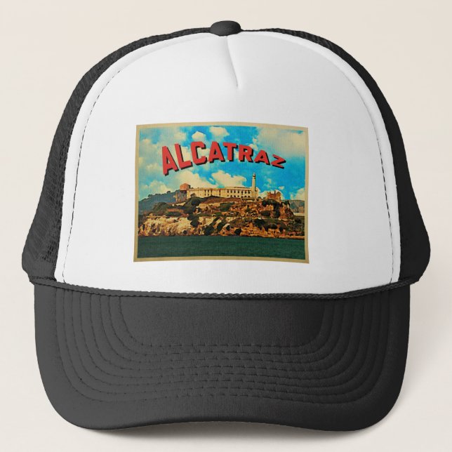 Boné Ilha Vintage Alcatraz (Frente)