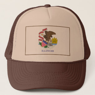 Boné Illinois Flag Hat
