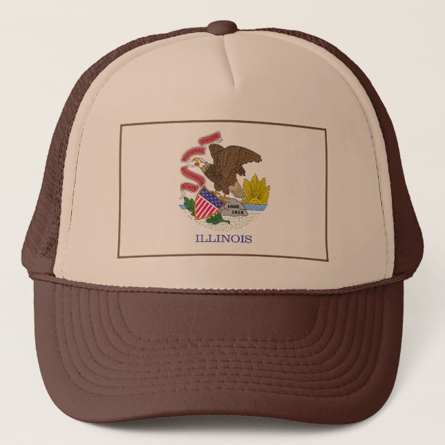 Boné Illinois Flag Hat (Frente)