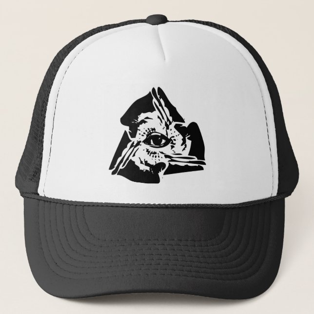 Boné Illuminati todo o olho de vista (Frente)