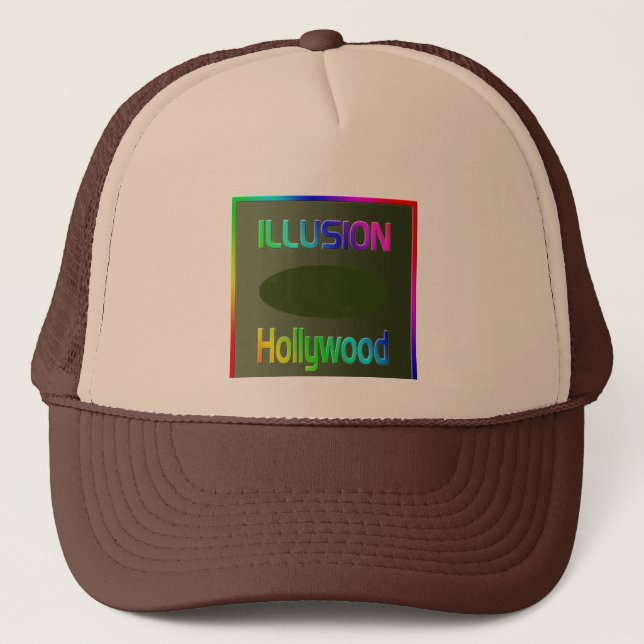 Boné "ILLUSION Hollywood" Chapéu! (Frente)