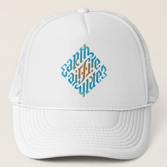 Boné Iluminati Diamond Blue Hat (Frente)
