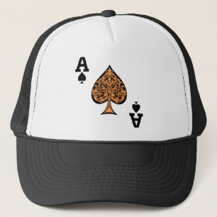 Boné ilustração de ás de espadas